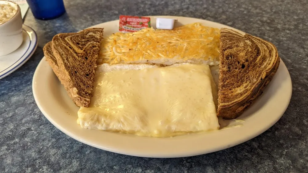 Cheese Egg White Omelette